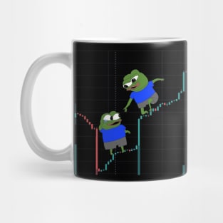 Frog Nation Pepe Crypto Meme Coin Mug